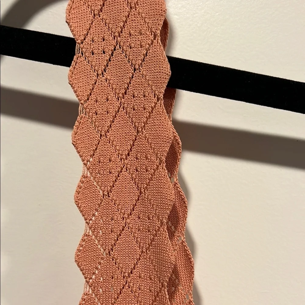 Hem & Thread- Pinky/ Mauve Knit Body-con Boutique Dress - Picture 3 of 7